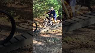 Village Park shenanigans bike ride youtubeshorts mtb emtb hazzardriders [upl. by Ramoj480]