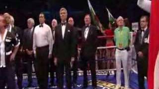 Calzaghe vs Kessler Entrance [upl. by Neelloj]