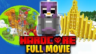 I Survived 1000 Days in HARDCORE Minecraft… MOVIE [upl. by Aissac]