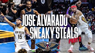 Jose Grand Theft Alvarado Sneaky Steals II  New Orleans Pelicans [upl. by Adnaval27]