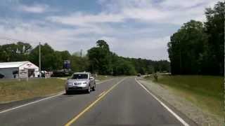 Virginia Route 3  from King George to Montross on the NNK [upl. by Cordey]