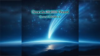 Comet C2023 A3  Oncein80000Years CometC2023A3 space comet [upl. by Hadik]