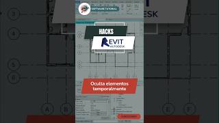 Revit en modo fantasma Ocultar temporalmente Revit Architecture Diseño Vista Tutorial Ocultar [upl. by Eceer285]