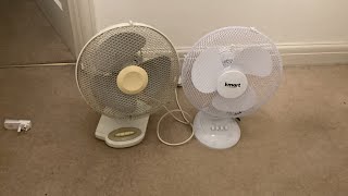 Kmart desk fan vs 12” desk fan goldair [upl. by Fortune]