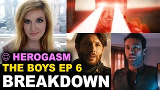 The Boys Season 3 Episode 6 BREAKDOWN Herogasm Spoilers Ending Explained [upl. by Eynobe]