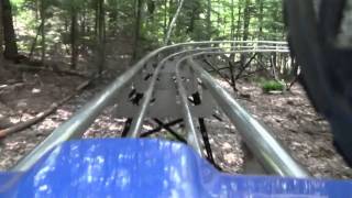 Mountain Coaster Trial Runs [upl. by Ennairrek]