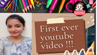 Introduction vlog✨। Anita Ashok Sirra 💖। My first video 💫 Channel introduction trend viralvideo [upl. by Eelan]