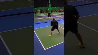 🧱Stubborn Defense pickleballhighlights pickleball sports sporthighlights [upl. by Hareehahs932]