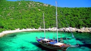 Datça  Knidos Boat Trip  Datça  Turkey [upl. by Sabsay622]