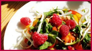 ♥ Wie man guten Salat macht  Lecker gesund und sättigend [upl. by Nyledaj]