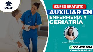 CURSO AUXILIAR EN ENFERMERÍA Y GERIATRÍA  2024 [upl. by Hanny928]