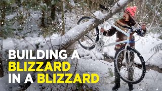 COME JOIN ME BUILDING A 1986 ROCKY MOUNTAIN BLIZZARD IN A BLIZZARD [upl. by Savell160]