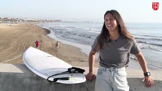 Reportaje a Mireia Cabañes campeona valenciana de surf adaptado [upl. by Jackelyn361]