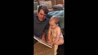 Baby Says quotMamaquot as First Word After Reading Book About Dad  989983 [upl. by Idieh33]