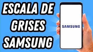 Como poner escala de grises en Samsung GUÍA COMPLETA [upl. by Aldric]