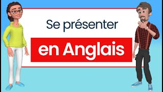 Se présenter en Anglais  Introduce yourself in English anglais conversation anglaisdébutant [upl. by Tanhya]