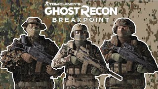 Bundeswehr German Military Camouflages  Flecktarn  Tropentarn  Ghost Recon Breakpoint [upl. by Catarina]