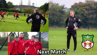 Wrexham next match after promotion 🔥 preparing for league one ✌🏼 Phil Parkinson is not joking [upl. by Ber]