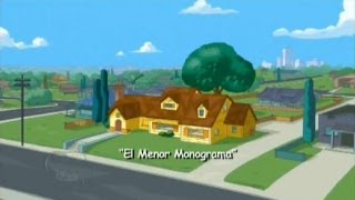 Phineas y Ferb  El Menor Monograma HDTV Vistazo [upl. by Yelsel202]