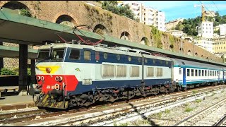 Lima FS E 656023 quotCaimanoquot Electric Locomotive with Rivarossi FS quotXMPR 2quot Express Passenger Train [upl. by Yerffeg]