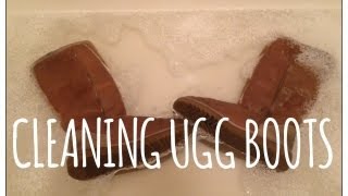 How To Deep Clean Ugg Boots [upl. by Boiney]