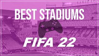 TOP 10 GREATEST STADIUMS IN FIFA 22 [upl. by Salohcin554]