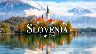 Top 10 Places To Visit In Slovenia  Travel Guide [upl. by Micheline]