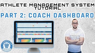 Part 2 Coach Dashboard  AMS Tutorial [upl. by Tien]