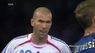 Zidane Kopfstoß  WM 2006 [upl. by Rexanna]