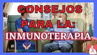 CONSEJOS PARA LA INMUNOTERAPIA [upl. by Eudora]