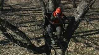 The Luxury Box Ladder Stand  Big Game Treestands [upl. by Elocel831]