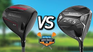 VALUE DRIVER BATTLE  Wilson Staff DynaPower vs Srixon ZX5 MKII [upl. by Pember284]