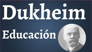 Durkheim Educacion [upl. by Dinny]