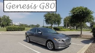 2016 Genesis G80  Review [upl. by Nodnab656]