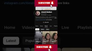 Literati Medium Authortube Booktube [upl. by Lough874]