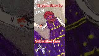 happy mothers day 2024 mothers day special rangoli motherday maa specialrangoli shorts viral [upl. by Aramad]