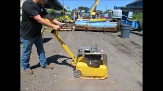 Sold 2015 Wacker Neuson BPU2540A WalkBehind Vibratory Plate bidadoocom [upl. by Oshinski]