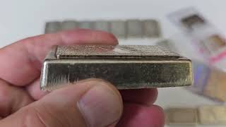 Stacking 10 Ounce Vintage Silver Bars [upl. by Adda177]