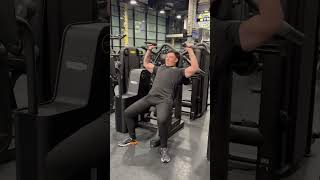 TECHNOGYM BIOSTRENGTH  SHOULDER PRESS MACHINE [upl. by Aaren]