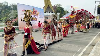 Apresiasi Kreasi seni Festival busana Toraja di Makale 21 September 2024 [upl. by Campbell]