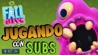 🔴 EN VIVO FALL GUYS  JUGANDO con SUBS  18 OCT 24 [upl. by Isahella15]