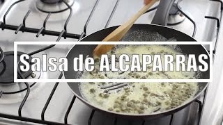 Super Fácil  Cómo preparar salsa de alcaparras ideal para pescados o Pollo [upl. by Monto]