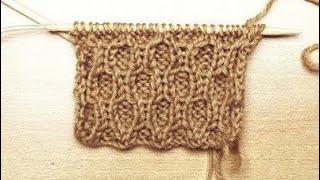 12 Tricot Tutoriel Point Nid dAbeille Facile et rapide  Maï Crochet Tricot [upl. by Ennayllek]