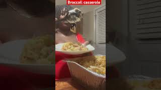 Broccoli casserole inspired by chef Rell cooking food [upl. by Erasme]