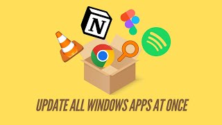 How to Update all the Windows Apps at Once [upl. by Retha410]