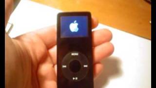 Ipod nano 1G playing videos [upl. by Aiynot]