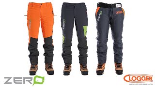 Zero Gen2 Chainsaw Pants  Light Cool and Full Flex  Clogger Chainsaw protection [upl. by Dinan]