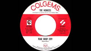 1969 HITS ARCHIVE Tear Drop City  Monkees stereo 45 version [upl. by Berget]