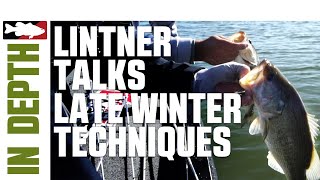 Jared Lintner Goes InDepth on Late Winter Techniques  Tackle Warehouse InDepth [upl. by Ellenar]