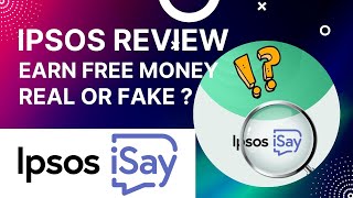 Ipsos Isay Review That Will Shock You ipsos survey [upl. by Notirb601]